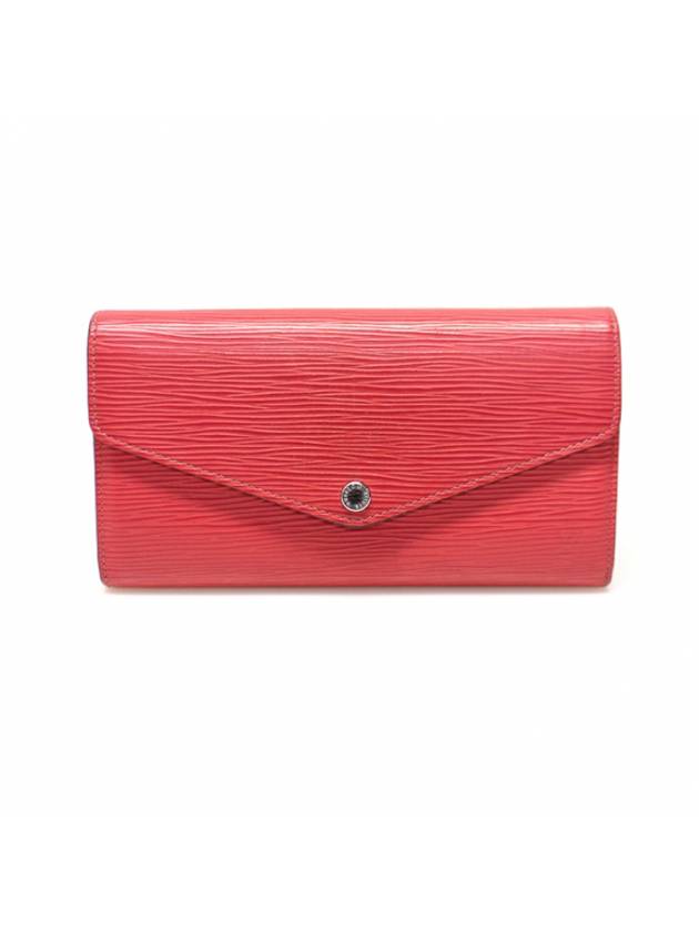 Women s Louis Vuitton M60960 Coral Epi Leather Sarah Wallet Long gt Gangbuk used luxury goods - LOUIS VUITTON - BALAAN 1