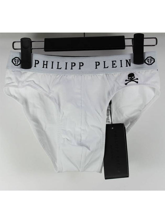 Men's A18C Skull Logo Underwear Triangle Basic Skull Briefs A18C MUY0123 PJY002N - PHILIPP PLEIN - BALAAN 1