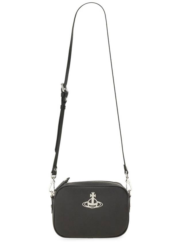 Orb Plaque Camera Cross Bag Black - VIVIENNE WESTWOOD - BALAAN 2