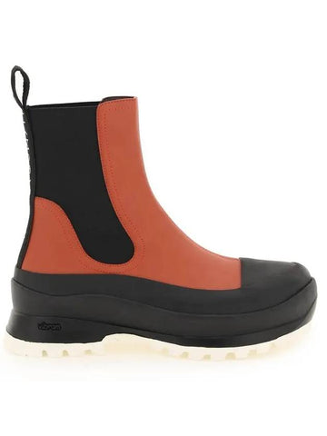 Trace Chelsea Boots Red Black - STELLA MCCARTNEY - BALAAN 1