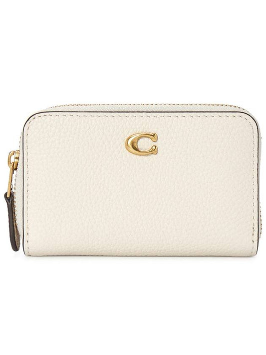 Essential Women s Card Wallet CR551 B4 CHALK - COACH - BALAAN 1