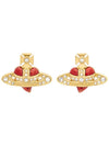 New Diamante Heart Earrings - VIVIENNE WESTWOOD - BALAAN 3