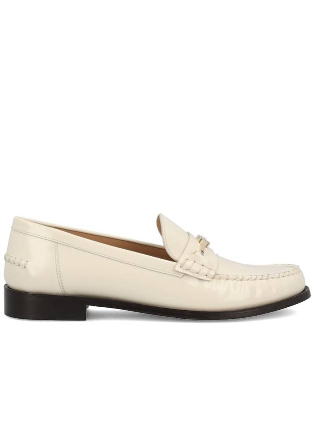 Salvatore Ferragamo Flat shoes White - SALVATORE FERRAGAMO - BALAAN 1