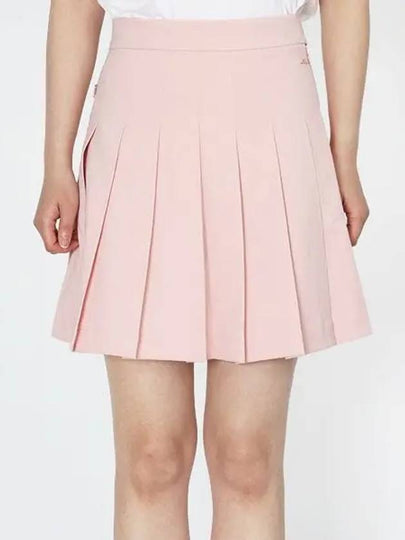 Adina Pleated Skirt Powder Pink - J.LINDEBERG - BALAAN 2