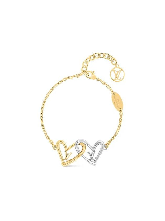 Fall in Love Heart Bracelet Gold - LOUIS VUITTON - BALAAN 1