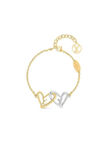 Fall In Love Heart Bracelet Gold - LOUIS VUITTON - BALAAN 1