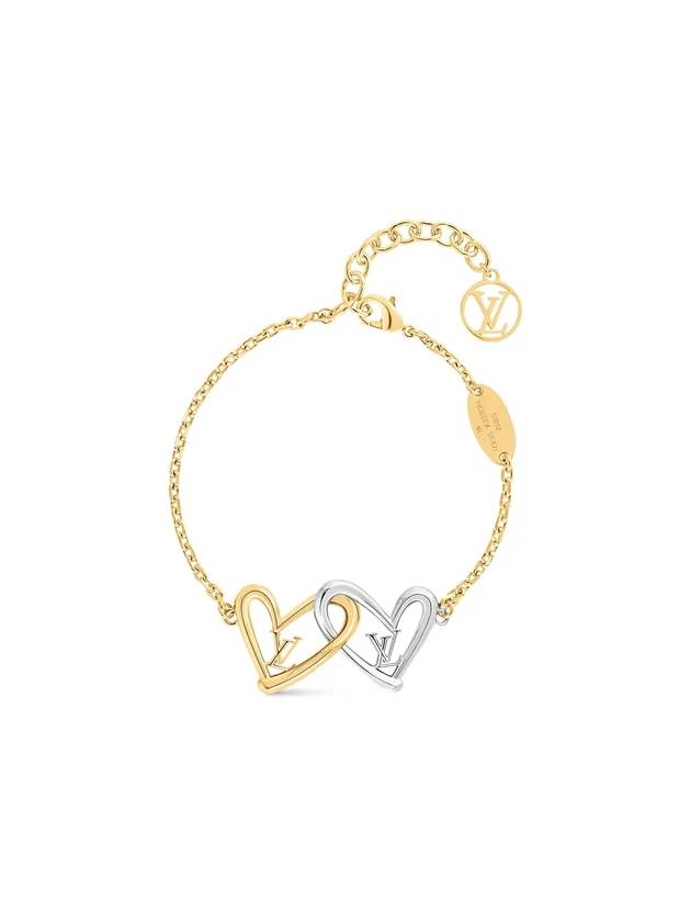 Fall In Love Heart Bracelet Gold - LOUIS VUITTON - BALAAN 1