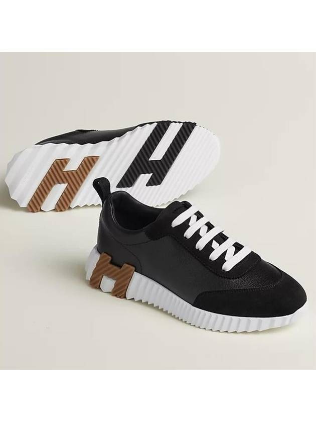 Bouncing Low Top Sneakers Noir - HERMES - BALAAN 2