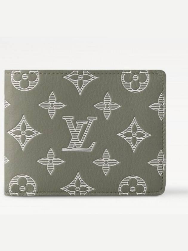 M12500 Monogram Shadow Multiple Wallet Half - LOUIS VUITTON - BALAAN 1