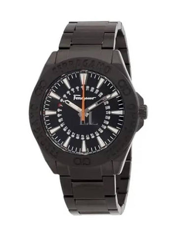 Men's Quartz Watch Black - SALVATORE FERRAGAMO - BALAAN 1