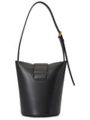 Small Trifolio Shoulder Bag Black - SALVATORE FERRAGAMO - BALAAN 5