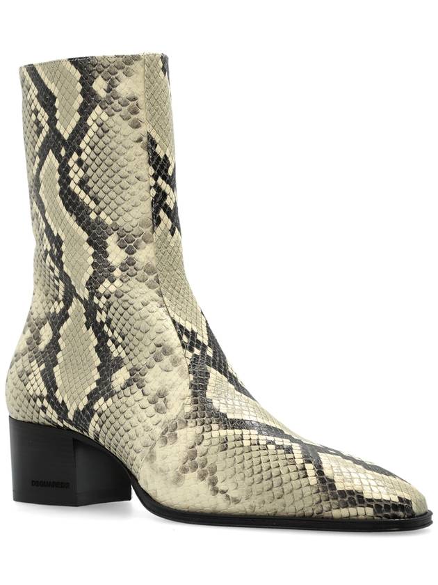 Dsquared2 Ankle Boots, Women's, Cream - DSQUARED2 - BALAAN 4