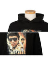 NUW18248 009 FILM print black hoodie - IH NOM UH NIT - BALAAN 4