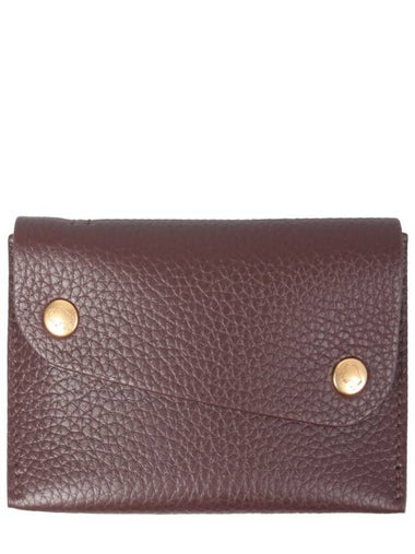 EUROPEAN LEATHER CARD HOLDER - IL BISONTE - BALAAN 1