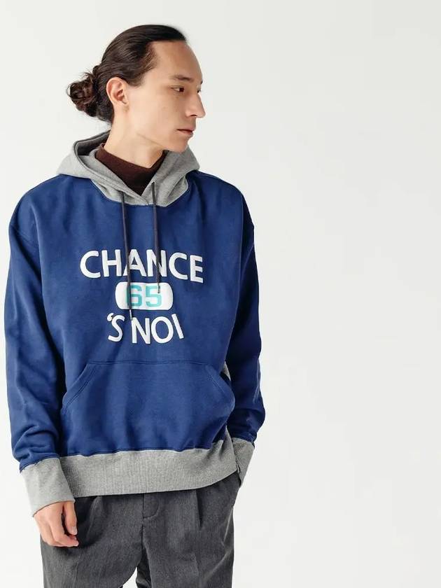 Unisex BAMXHD Basket Sweat Hoodie Mix Navy - CHANCE'S NOI - BALAAN 5