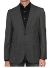 Green 50521618 001 Virgin Wool Jacket - HUGO BOSS - BALAAN 1