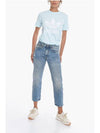 AL13 Women's Boyfriend Denim Straight Pants Straight Pants W5083 Light blue BPG - R13 - BALAAN 5