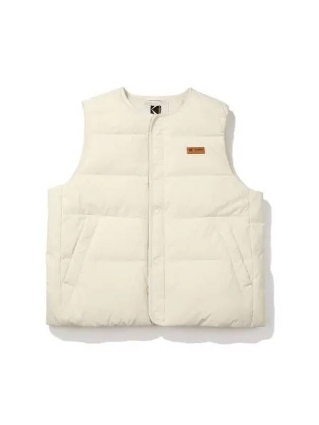 KODAK Rest Lightweight Duck Down Vest IVORY - KODO - BALAAN 1