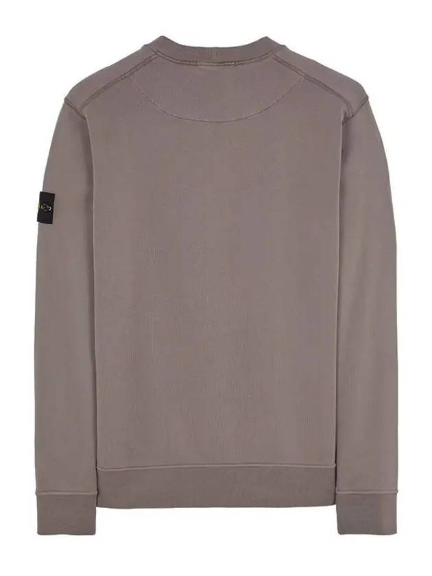 Wappen Patch Garment Dyed Sweatshirt Grey - STONE ISLAND - BALAAN 3