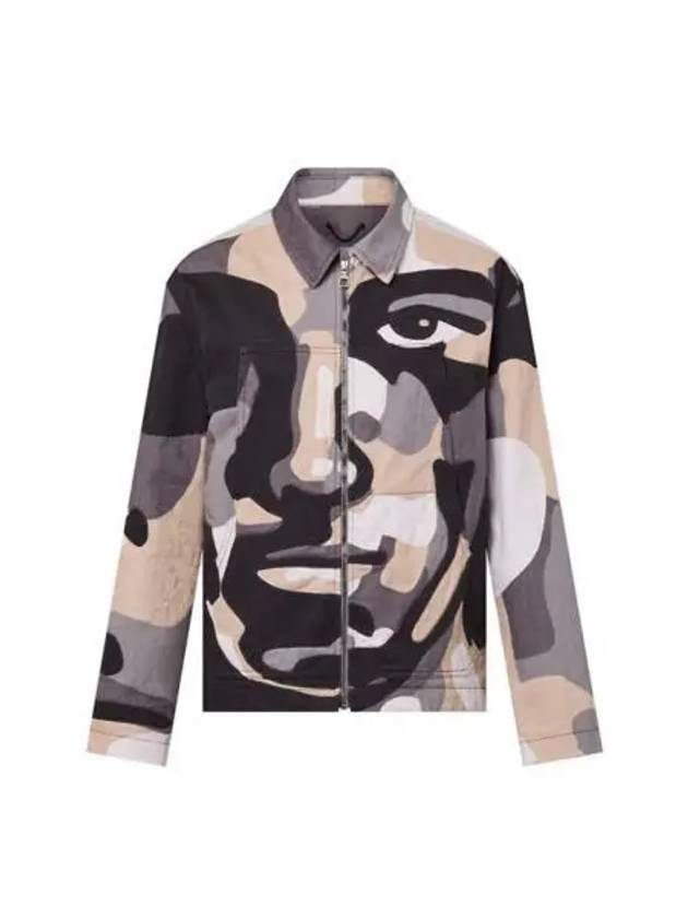 Patchwork Portrait Denim Jacket - LOUIS VUITTON - BALAAN 2