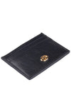 Interlocking Card Wallet Black - GUCCI - BALAAN 4