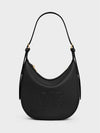 Small Helloise Cuir Triomphe Supple Calfskin Bag Black - CELINE - BALAAN 2