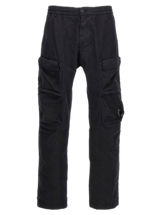 CP Company Straight Pants 17CMPA234A006134G995 Black - CP COMPANY - BALAAN 2