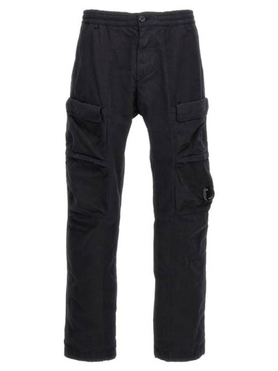 Microreps Regular Cargo Straight Pants Black - CP COMPANY - BALAAN 2