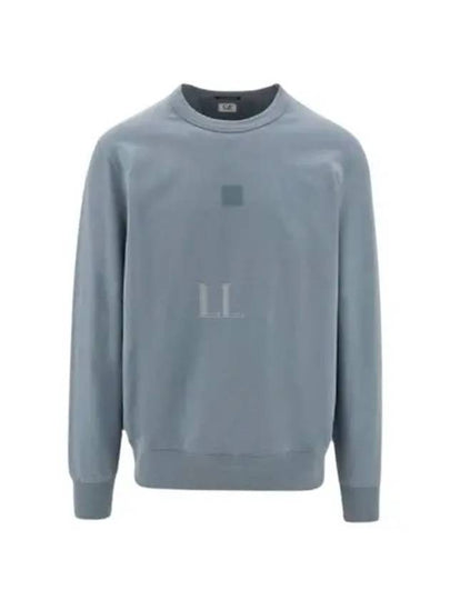 Metropolis Series Stretch Fleece Logo Sweatshirt Grey - CP COMPANY - BALAAN 2