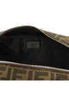 Jacquard Fabric Toiletry Case Clutch Brown - FENDI - BALAAN 8