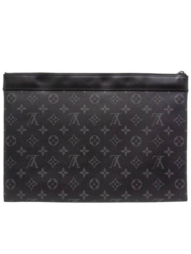 Women s M62291 Monogram Eclipse Pochette Apollo Clutch Bag - LOUIS VUITTON - BALAAN 3