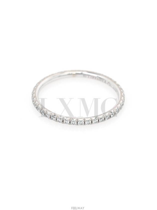 Tiffany Metro Full Eternity Ring Platinum Diamond Setting No 9 - TIFFANY & CO. - BALAAN 2