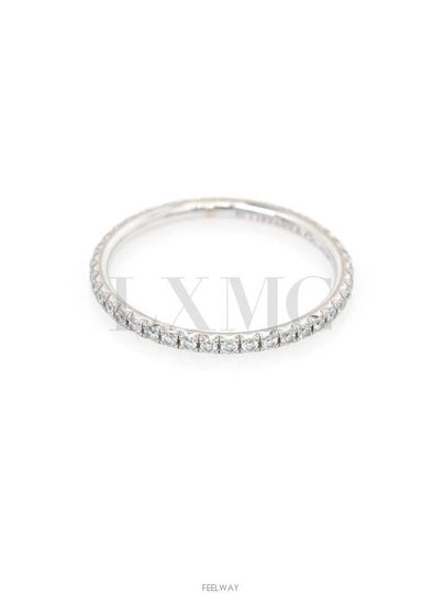 Tiffany Metro Full Eternity Ring Platinum Diamond Setting No 9 - TIFFANY & CO. - BALAAN 2