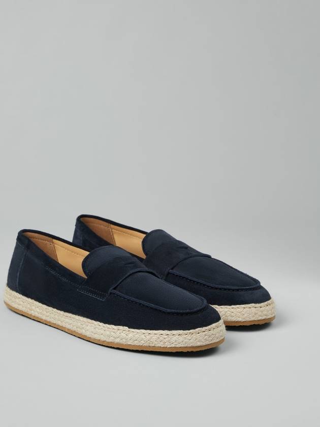 Suede Espadrille Navy - BRUNELLO CUCINELLI - BALAAN 2