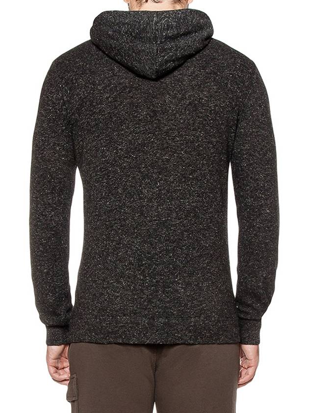 Heather Charcoal Wool HOODIE - CP COMPANY - BALAAN 2