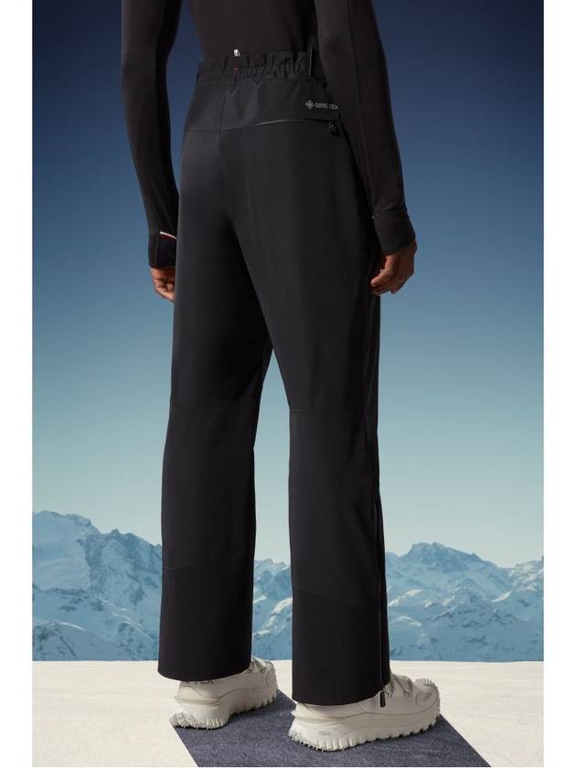 Ski Wide Pants Black - MONCLER - BALAAN 8