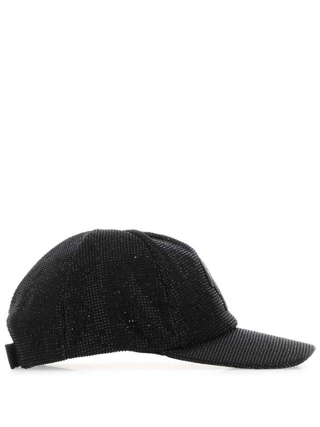 Big Palm Ball Cap Black - PALM ANGELS - BALAAN 3