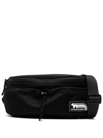 Flash Fox Belt Bag Black - MAISON KITSUNE - BALAAN 1