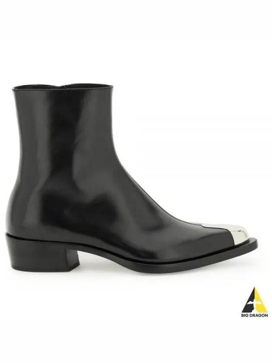 Punk Ankle Boots Black - ALEXANDER MCQUEEN - BALAAN 2