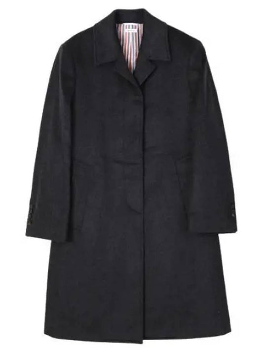 Coat Classic Collar Cashmere Overcoat - THOM BROWNE - BALAAN 1
