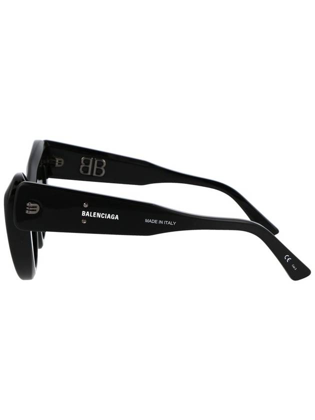 sunglasses BB0204S001 001 BLACK BLACK GRAY - BALENCIAGA - BALAAN 4