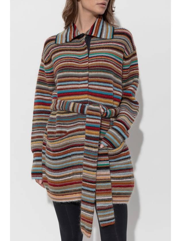 Paul Smith Cardigan With Belt, Women's, Multicolour - PAUL SMITH - BALAAN 3