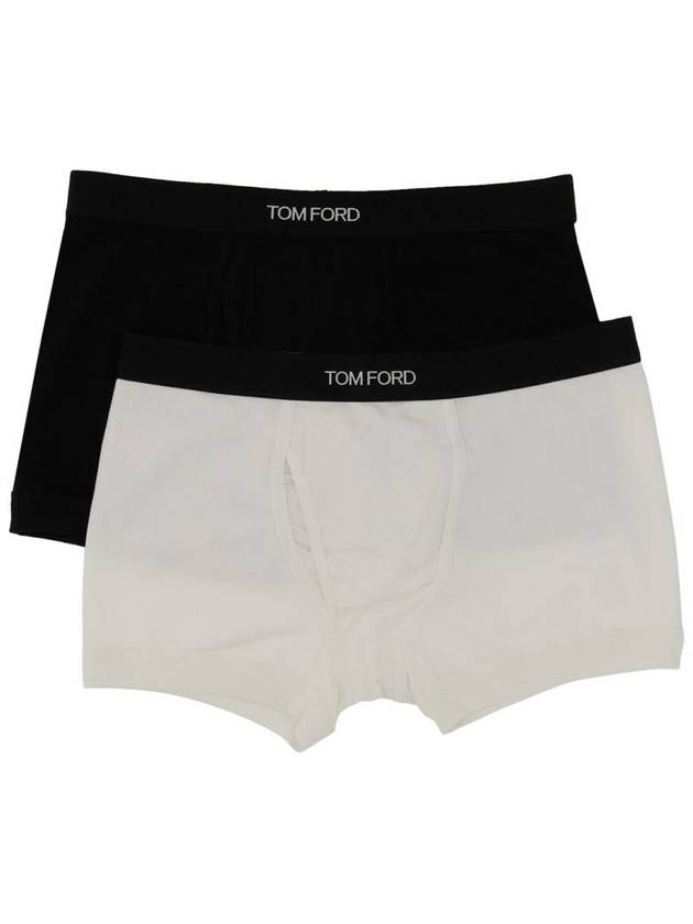 Men's Cotton Boxer Briefs 2 Pack - TOM FORD - BALAAN 4