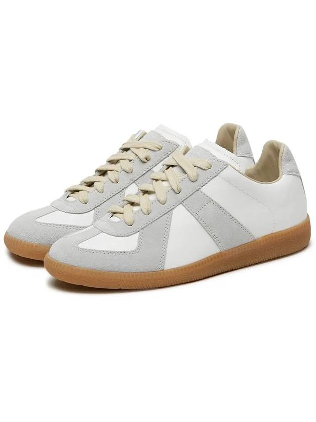 Replica Calfskin Low Top Sneakers White - MAISON MARGIELA - BALAAN 2