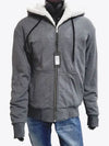 Classic Bunny Fur Zip-Up Hoodie Dark Grey - MOOSE KNUCKLES - BALAAN 3