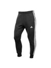 Essentials 3 Stripes French Terry Cuff Track Pants Black - ADIDAS - BALAAN 2