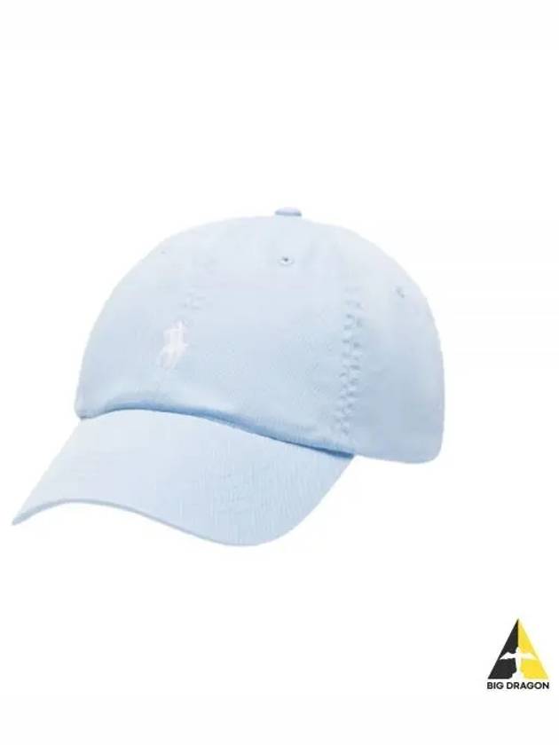 Embroidered Pony Logo Ball Cap Light Blue - POLO RALPH LAUREN - BALAAN 2