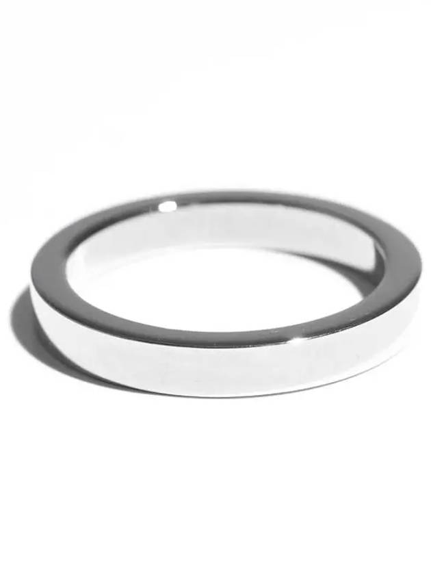 Numeric Minimal Signature Ring Palladium - MAISON MARGIELA - BALAAN 3