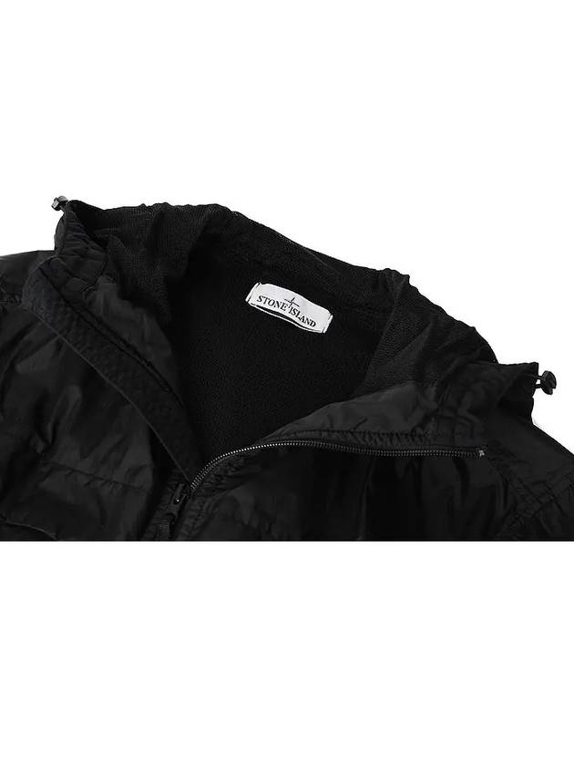 Garment Dyed Crinkle Reps R-Nylon Jacket Black - STONE ISLAND - BALAAN 4