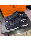 Men s Cruise Sneakers Tweed Black Navy - CHANEL - BALAAN 4